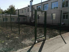 3D заборы для школы 15 метров фото в Королёве