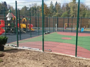 Забор на детскую площадку 50 метров фото в Королёве